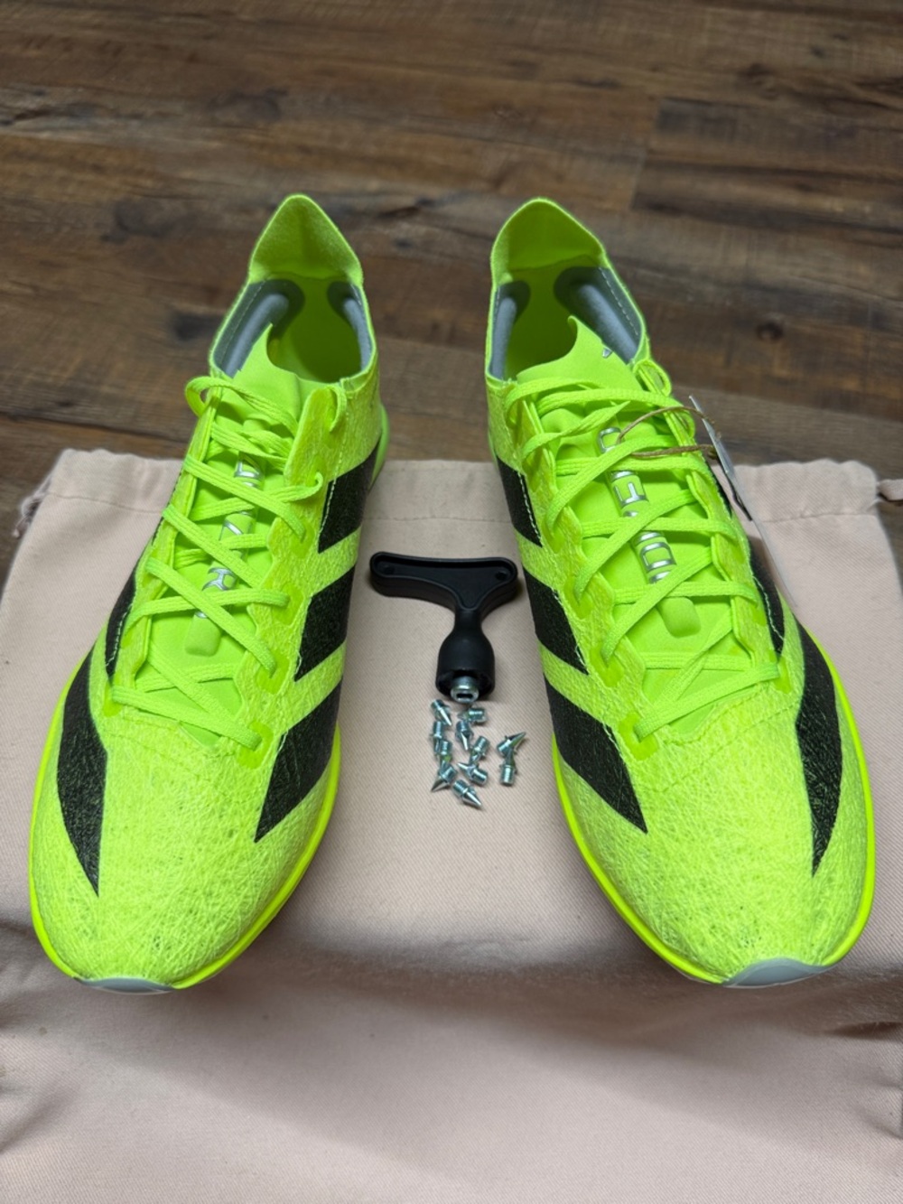 ADIDAS ADIZERO PRIME SP STRUNG 3 TRACK AND FIELD SPRINT SPIKES